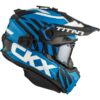 CKX Titan Original Helmet - Trail and Backcountry Marks - Included 210° Goggles