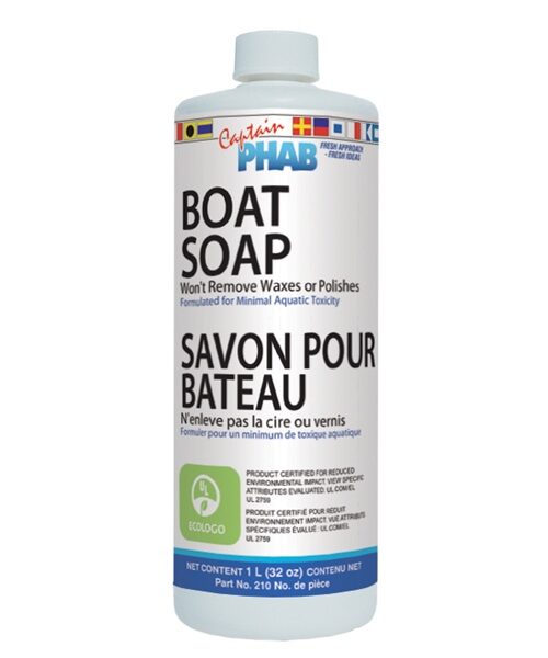 Captain Phab  Eco-Certified Boat Soap 1 L / 0.26 G
