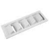 Sea Dog Slotted Ventilator - Five Louvered Injection Molded (ABS)