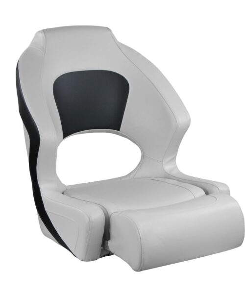 Springfield Deluxe Sport Bucket Chair with Bolster Flips-up High-back seat