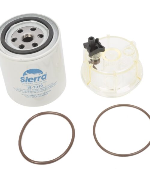 Sierra Fuel Water Separating Filter with Collection Bowl 18-7928-1
