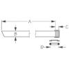 Sea Dog Battery Box Strap and Brackets 54" - Image 2
