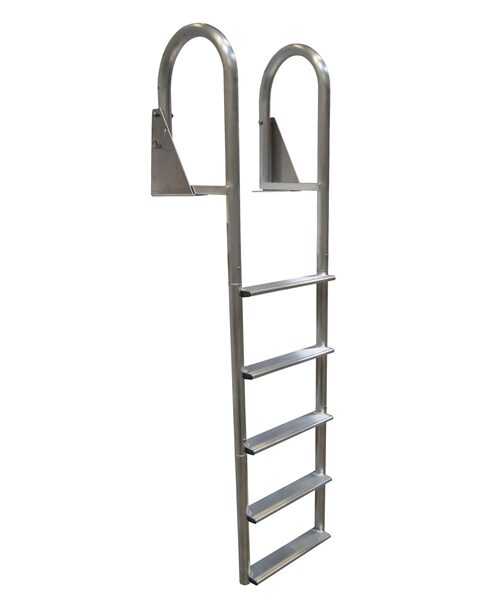 Dock Edge  Flip-Up Wide Step Dock Ladder Flip-up - 5