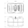 Attwood 12 Gallons Fuel Tank Fuel - Image 2