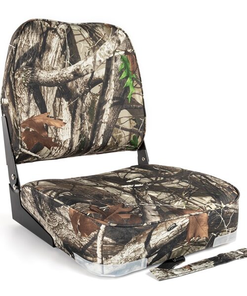 Kimpex Economy Fold Down Boat Seat Low-back fold-down seat