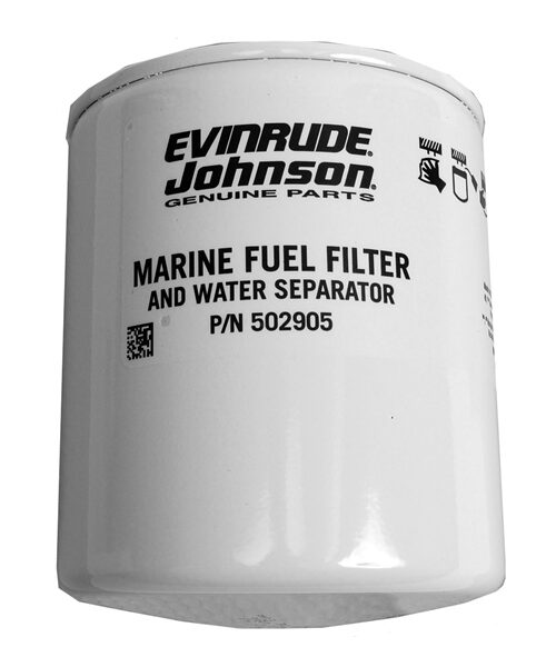 BRP Evinrude Fuel Filter Fits Johnson/Evinrude, Fits OMC