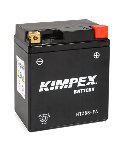 Kimpex Battery Maintenance Free AGM Factory Activated YTZ8S-FA