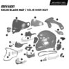 CKX Mission Free-Face Helmet Solid - Image 2