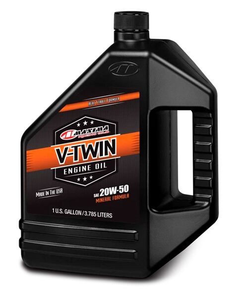 Maxima V-Twin Mineral Engine Oil 20W50