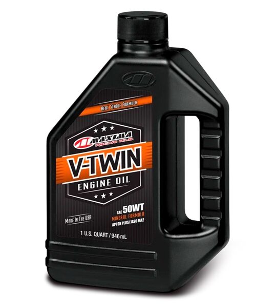 Maxima V-Twin Mineral Engine Oil 50WT