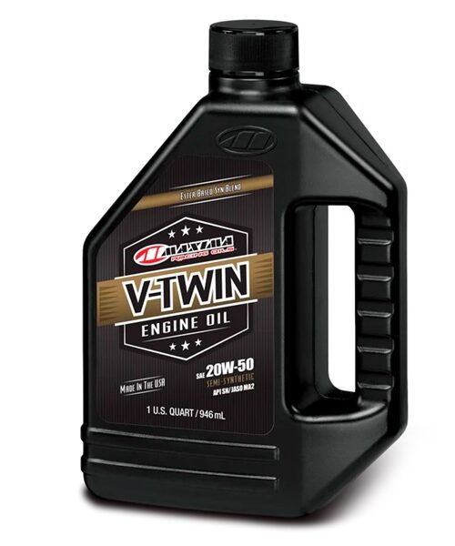 Maxima V-Twin Semi-synthetic Engine Oil 20W50