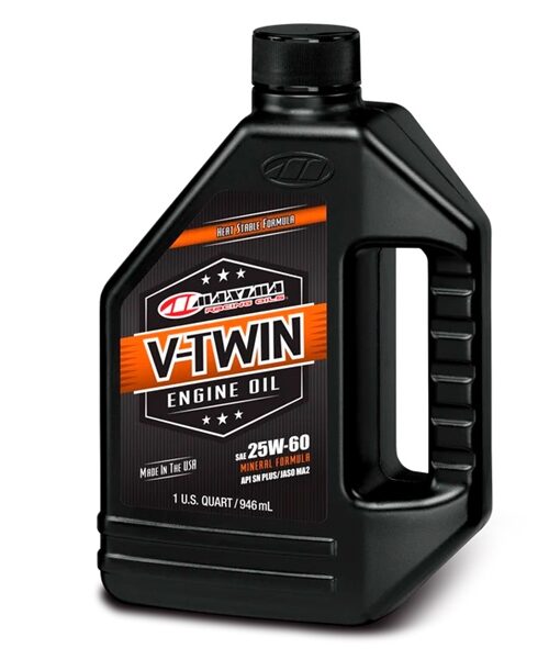 Maxima V-Twin Mineral Engine Oil 25W60