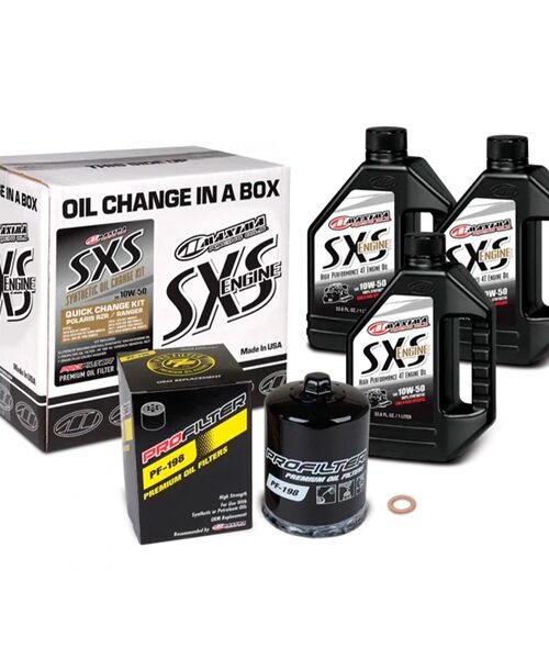 Maxima SXS Quick Oil Change Kit - Polaris RZR/Ranger 10W50