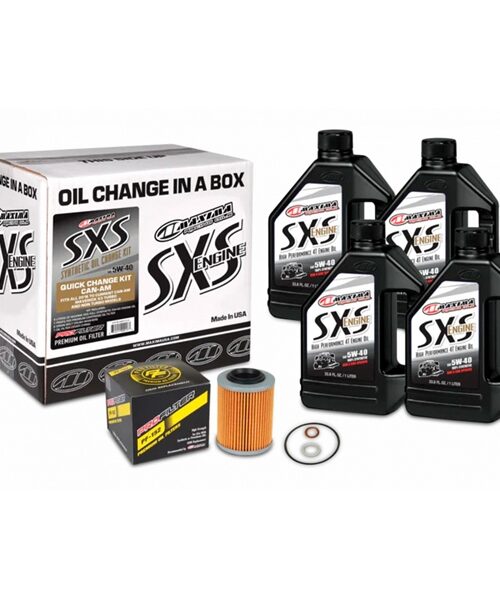 Maxima SXS Quick Oil Change Kit - Can-Am 5W40