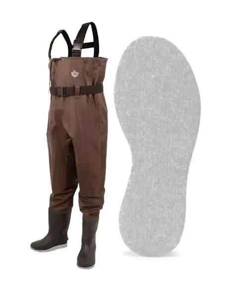 Green Trail StreamFeather Chest Wader - Felt Sole