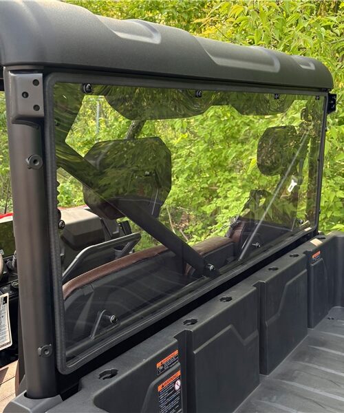 Direction 2 Rear Windshield - Scratch Resistant Fits CFMoto