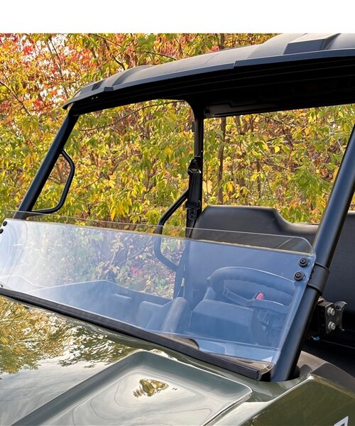 Direction 2 Short Windshield - Scratch Resistant Fits Polaris