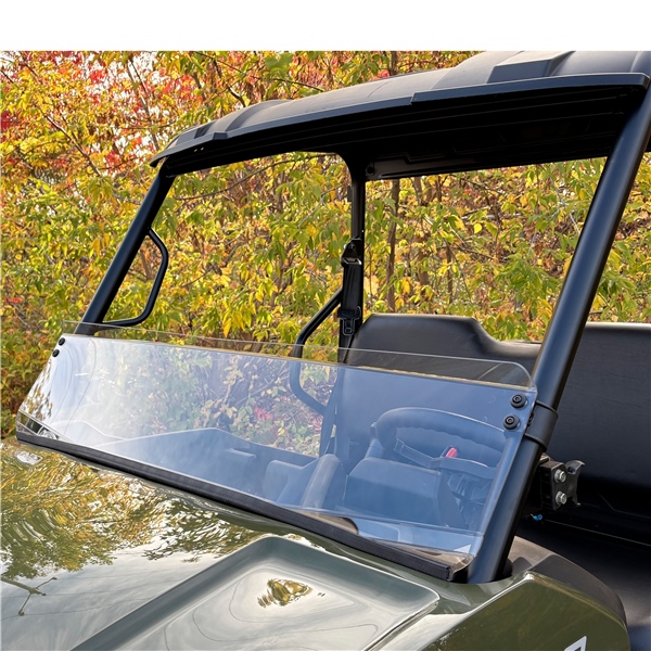 Direction 2 Short Windshield - Scratch Resistant Fits Polaris