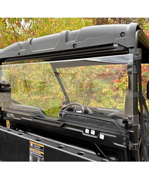 Direction 2 Rear Windshield - Scratch Resistant Fits Polaris