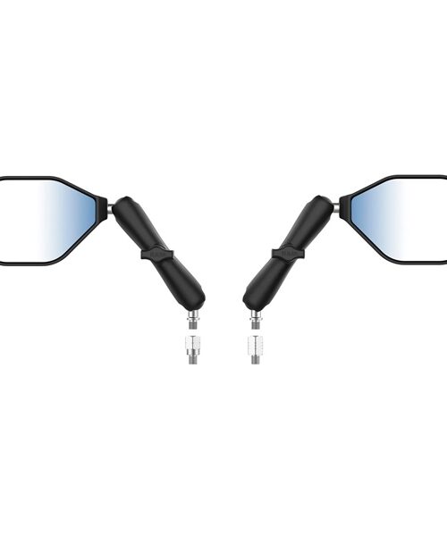 RAM MOUNT Mirror Tough-Mirror Kit - M10-1.25 Bases Long with Reverse adapter