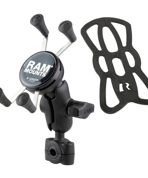 RAM MOUNT X-Grip Phone Mount with Torque Rail Base - Short