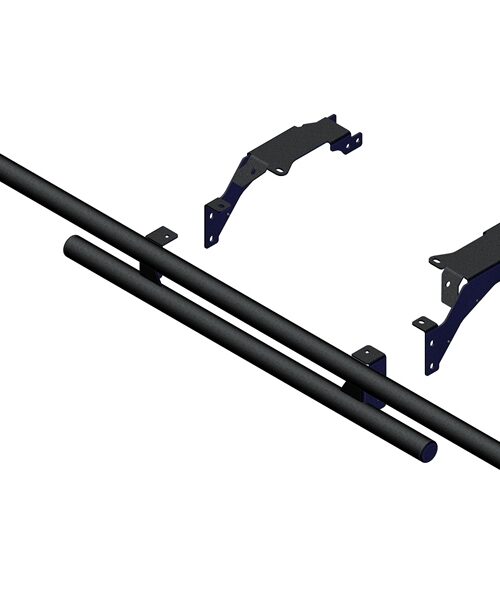 KFI Products Bumper Rear - Steel - Fits Polaris