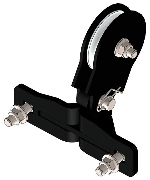 KFI Products Plow Fairlead Pulley for Synthetic Cable