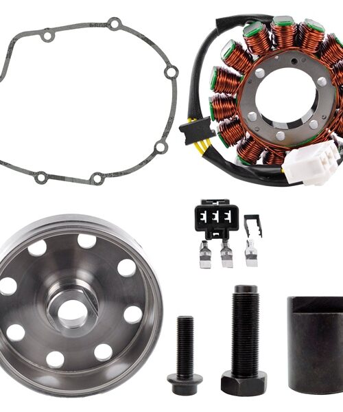 Kimpex HD Stator, Kokusan Flywheel, Gasket & Puller Recall Kit Fits Aprilia - 225754