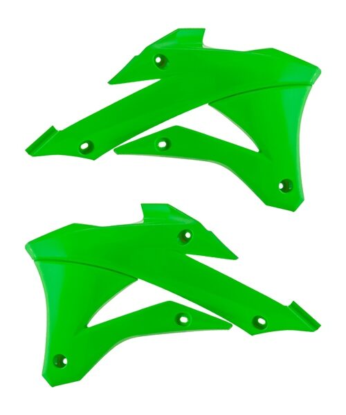 Polisport Radiator Scoop Wind Deflector - KAWASAKI