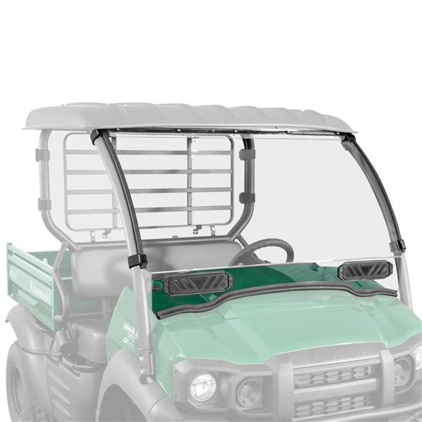 Super ATV Vented Full Windshield Fits Kawasaki