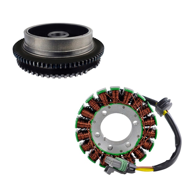 Kimpex HD DT800 Charging Kit Stator and Magneto Flywheel Rotor Fits Polaris - 345402