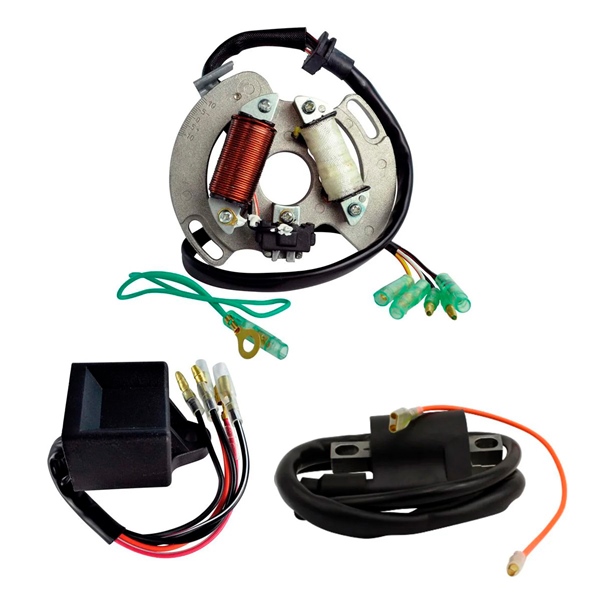 Kimpex HD Stator, PeakRPM CDI Box and Ignition Coil Fits Yamaha - 345449