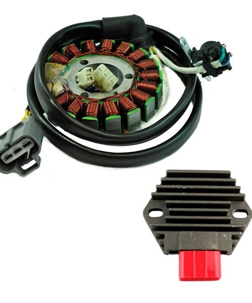 Kimpex HD High Output Stator and Voltage Regulator Rectifier Kit Fits Honda - 345477