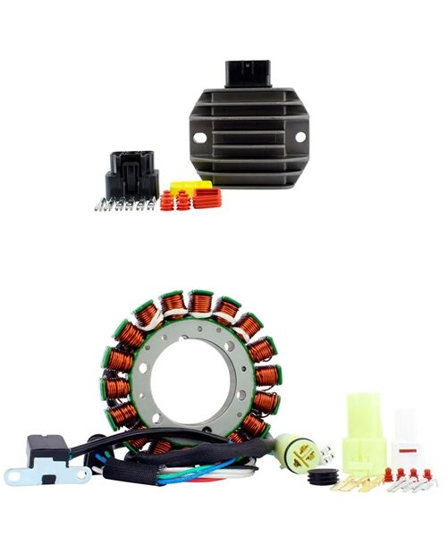Kimpex HD 400W Stator and MOSFET Voltage Regulator Rectifier Kit Fits Yamaha - 345486
