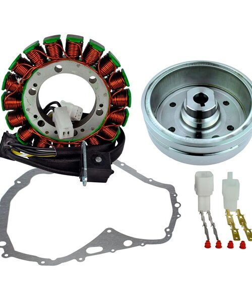 Kimpex HD Improved Flywheel, Stator and Crankcase Cover Gasket Kit Fits Arctic cat, Fits Suzuki - 345511