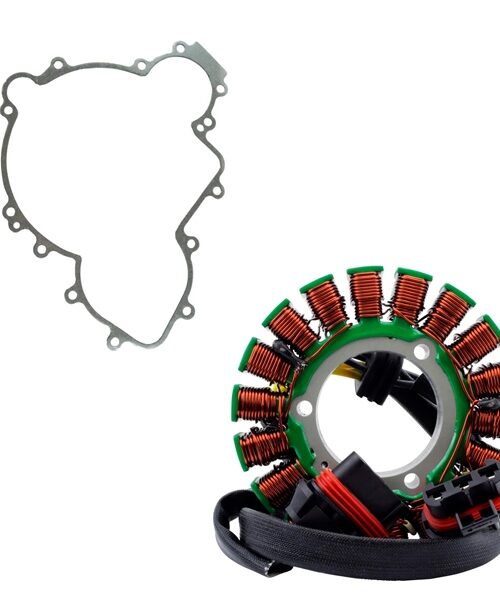 Kimpex HD 900W Dual Output Stator + Stator Crankcase Cover Gasket Kit Fits Polaris - 345514