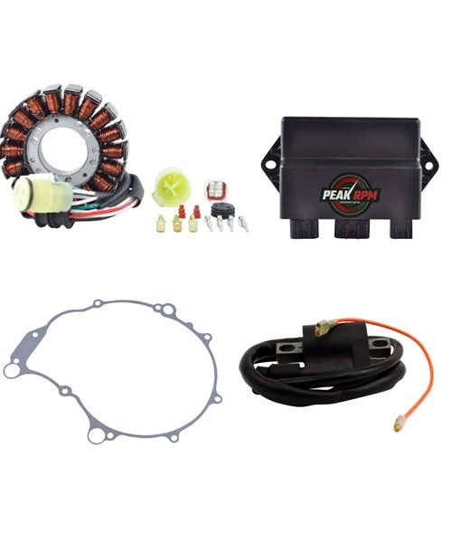 Kimpex HD Stator, CDI Box, Ignition Coil and Gasket Kit Fits Yamaha - 345515