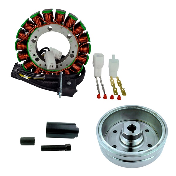Kimpex HD Stator, Flywheel and Flywheel Puller Kit Fits Arctic cat, Fits Suzuki - 345535