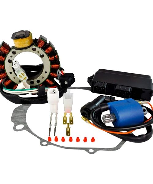 Kimpex HD Stator, CDI Box, Ignition Coil and Gasket Kit Fits Yamaha - 345538