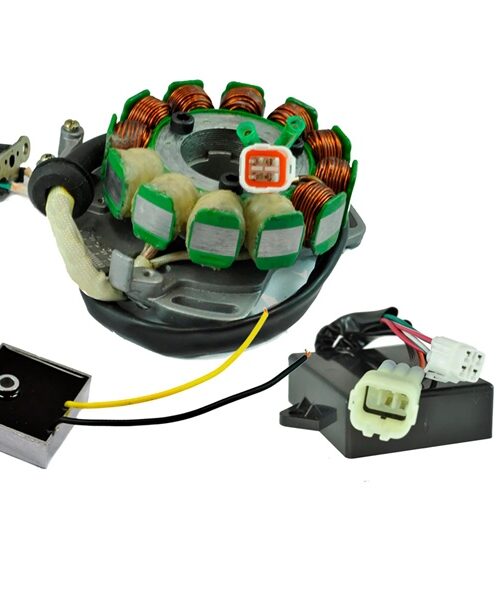 Kimpex HD Stator 200W, Voltage Regulator, CDI Box Kit Fits Yamaha - 345566