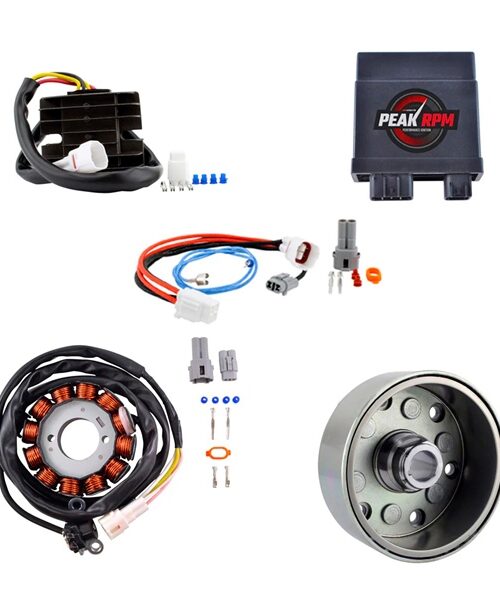 Kimpex HD AC to DC Lighting 140W Stator, Regulator, CDI Box and Flywheel Kit Fits Yamaha - 345567