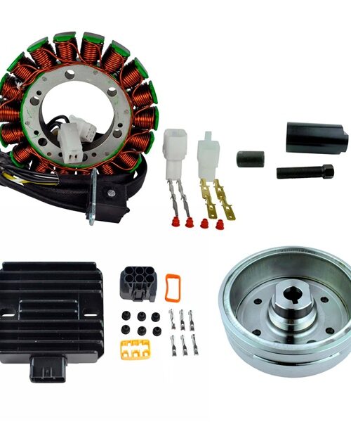Kimpex HD Stator, Regulator, Improved Magneto Flywheel and Puller Fits Suzuki - 345568