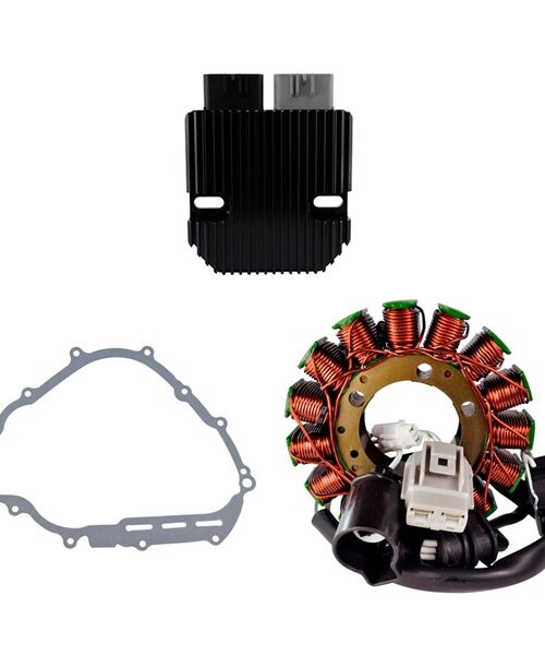 Kimpex HD Stator, Revolt Voltage Regulator and Crankcase Gasket Kit Fits Yamaha - 345574