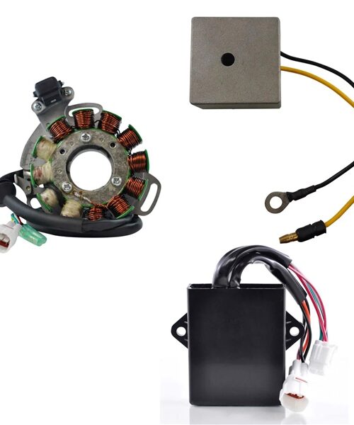 Kimpex HD Stator 200W, Voltage Regulator, CDI Box Kit Fits Yamaha - 345578