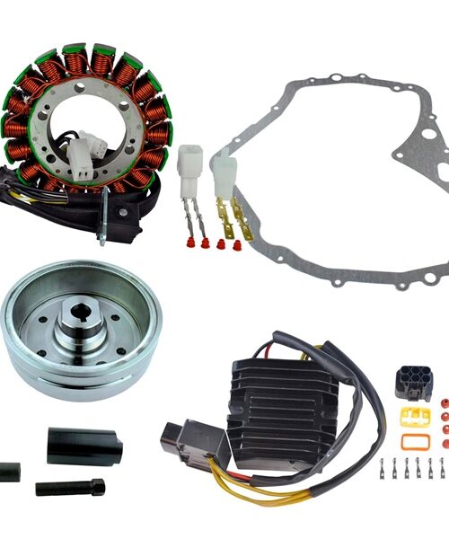 Kimpex HD Stator, Mosfet Regulator, Improved Magneto Flywheel, puller and Gasket Fits Suzuki - 345582