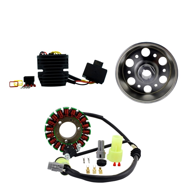 Kimpex HD Stator 300W, Mosfet Regulator and Flywheel Kit Fits Yamaha - 345592