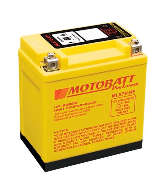 Motobatt Pro Lithium Battery MLX7U-HP