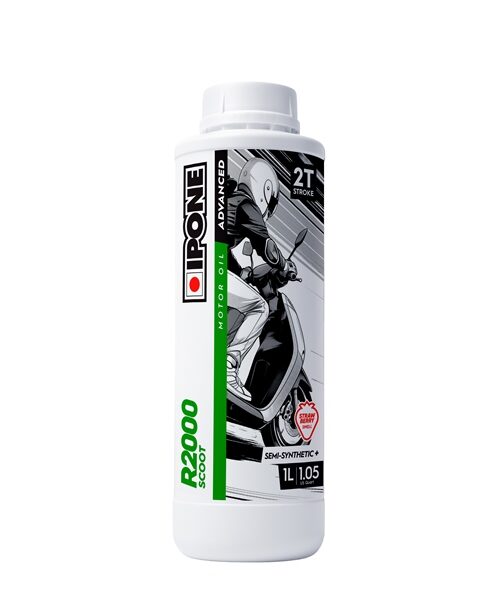 Ipone R2000 Scoot Engine Oil - Strawberry Smell