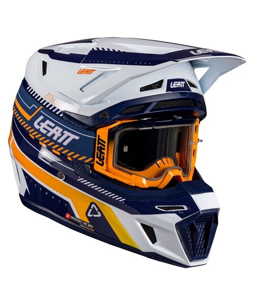 LEATT 8.5 Off-Road Helmet Kit V26 - Goggle Included