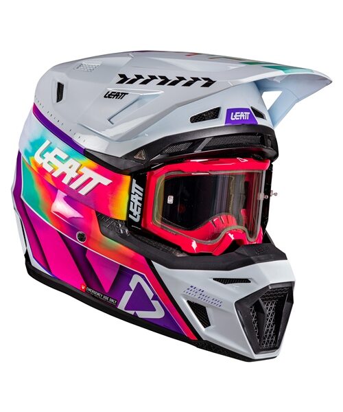 LEATT 8.5 Off-Road Helmet Kit V26 - Goggle Included